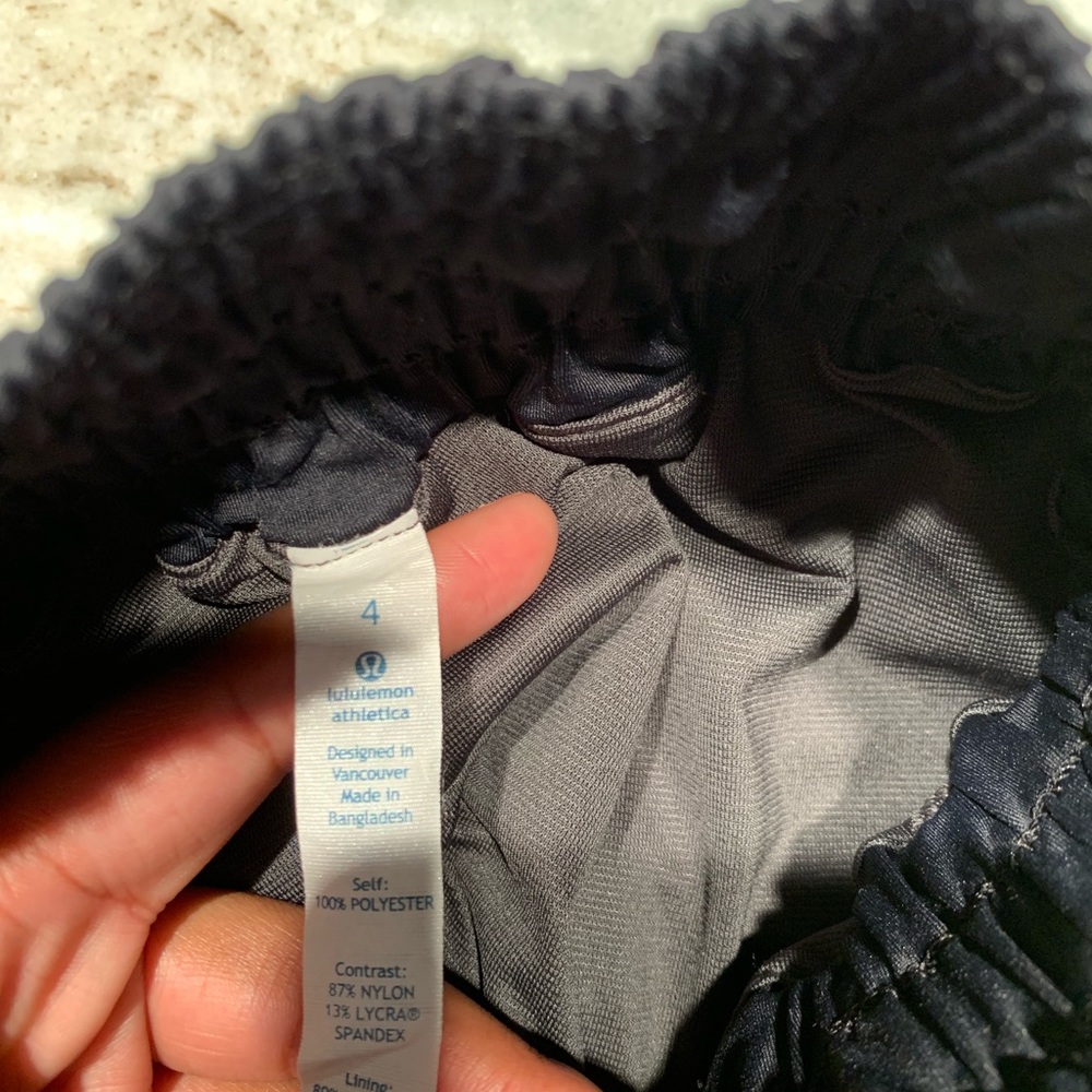 Lululemon black shorts